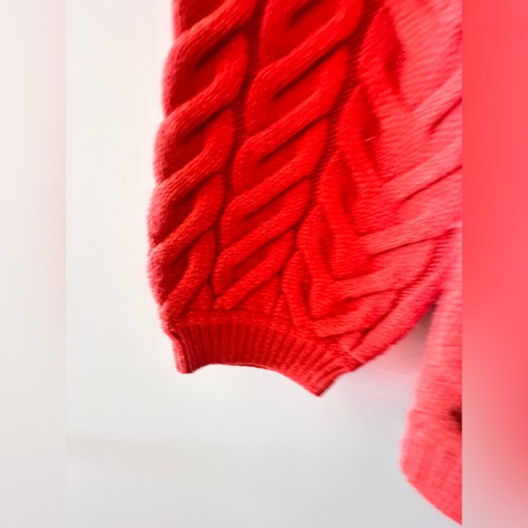 Oversized Eunice Brick Red Sweater - Picture 5 of 16